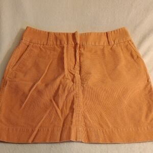 Vineyard Vines Peach Corduroy Skirt Women's Size 4 Read